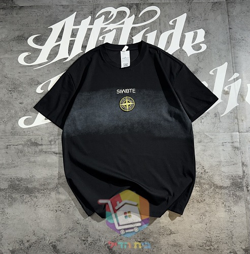 Stone Island T-Shirt mit Kompass-Badge 8