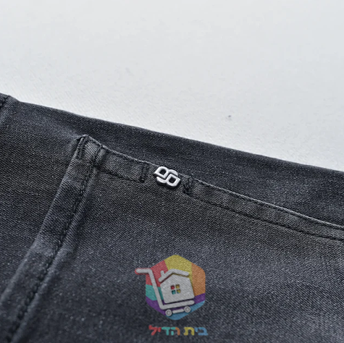 BOSS straight-leg jeans, washed black 1