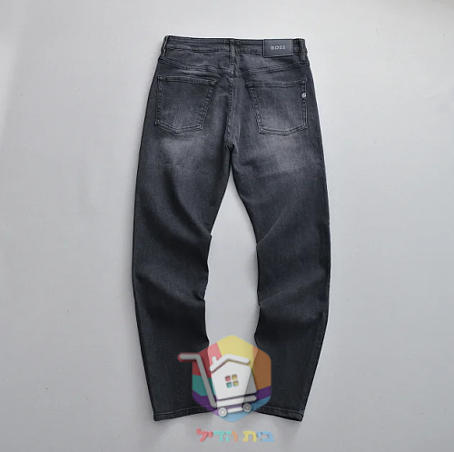 BOSS straight-leg jeans, washed black 2