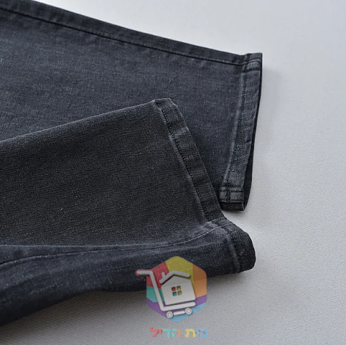BOSS straight-leg jeans, washed black 3