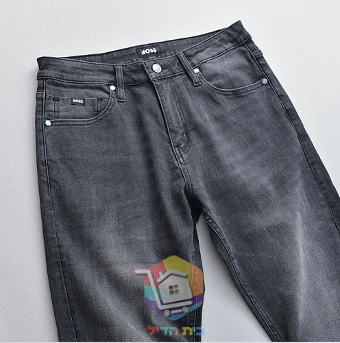 BOSS straight-leg jeans, washed black 15