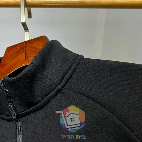 BOSS quarter-zip sweatshirt, black 9