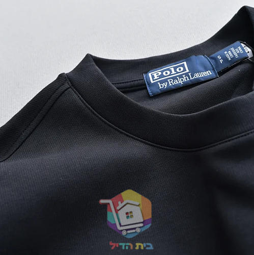 Polo Ralph Lauren sweatshirt with a sleeve patch, black or navy 4