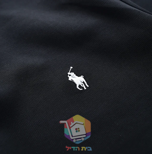 Polo Ralph Lauren sweatshirt with a sleeve patch, black or navy 14