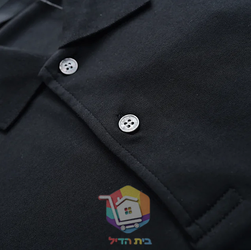 Prada long-sleeve polo shirt, black or navy 17