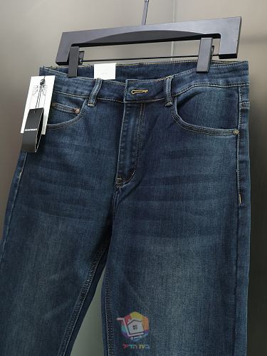 ג'ינס Emporio Armani בגזרה ישרה, כחול כהה, תמונה 5