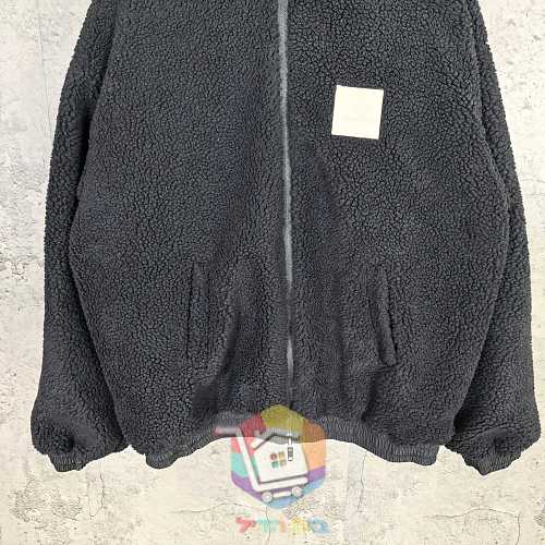 ז'קט רוח Balenciaga עם ברדס, שחור ולבן 1