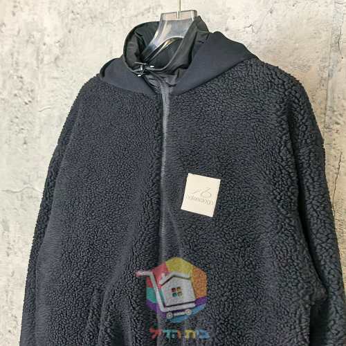 ז'קט רוח Balenciaga עם ברדס, שחור ולבן 2