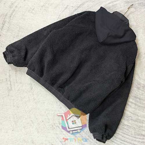 ז'קט רוח Balenciaga עם ברדס, שחור ולבן 6