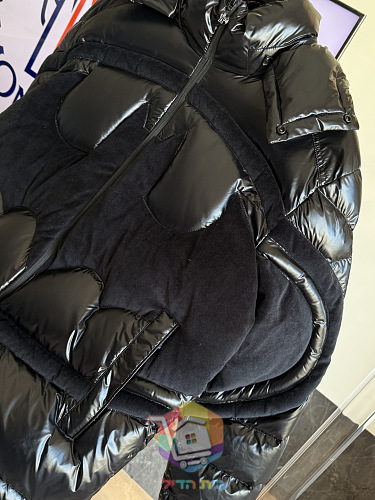 Steppjacke Moncler in glänzendem Schwarz 7