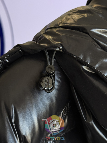 Steppjacke Moncler in glänzendem Schwarz 13