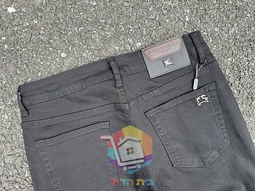 Jeans Burberry mit geradem Bein in Schwarz 3