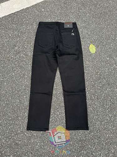 Jeans Burberry mit geradem Bein in Schwarz 8