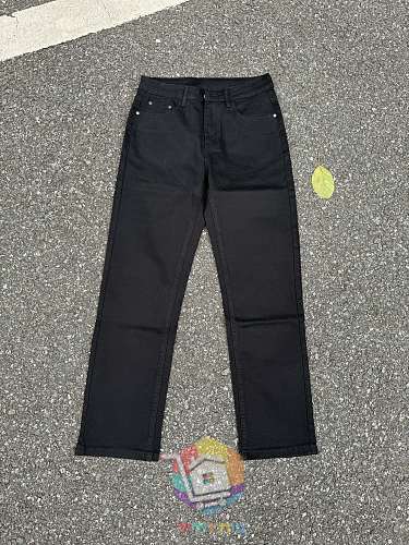 Jeans Burberry mit geradem Bein in Schwarz