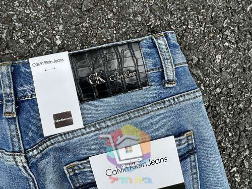 Slim-Jeans Calvin Klein Jeans in hellblauer Waschung 2