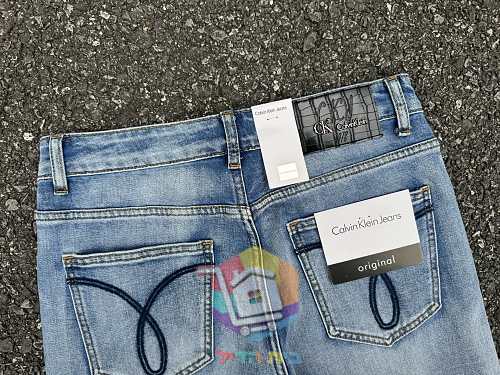 Slim-Jeans Calvin Klein Jeans in hellblauer Waschung 3