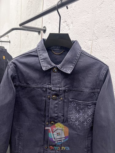 Denim-Set Louis Vuitton in Indigo, Jacke und Hose 7