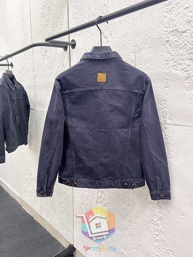 Denim-Set Louis Vuitton in Indigo, Jacke und Hose 8