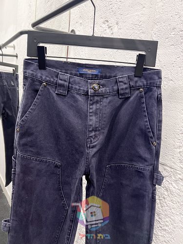 Denim-Set Louis Vuitton in Indigo, Jacke und Hose 10