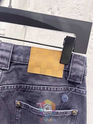 Denim-Set Louis Vuitton in Indigo, Jacke und Hose 11