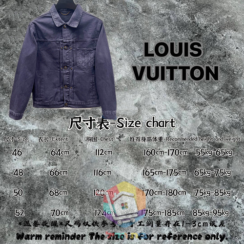 Denim-Set Louis Vuitton in Indigo, Jacke und Hose 23