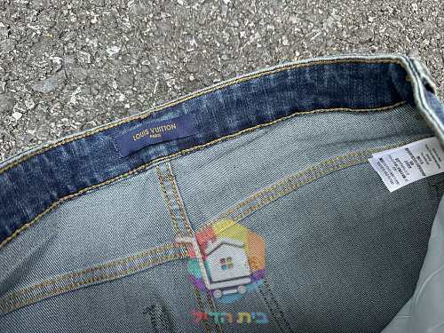 Straight-Jeans Louis Vuitton in gewaschener Optik 5