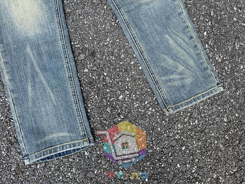 Straight-Jeans Louis Vuitton in gewaschener Optik 16