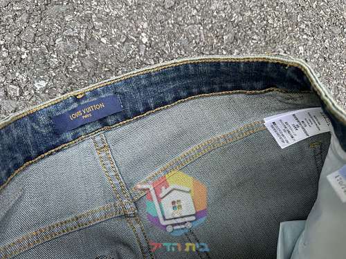 Straight-Jeans Louis Vuitton in gewaschener Optik 20
