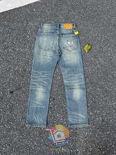 Straight-Jeans Louis Vuitton in gewaschener Optik 24