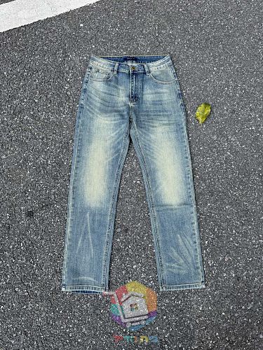 Straight-Jeans Louis Vuitton in gewaschener Optik 25