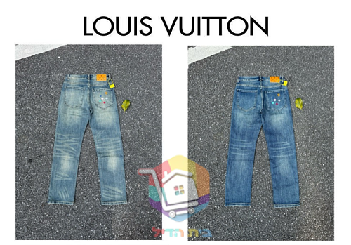 Straight-Jeans Louis Vuitton in gewaschener Optik 27