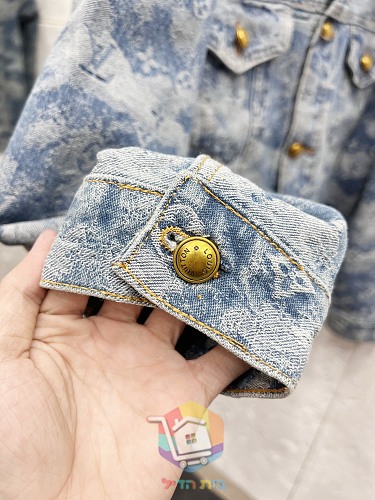 Denim-Set Louis Vuitton in Monogram, Jacke und Hose 5