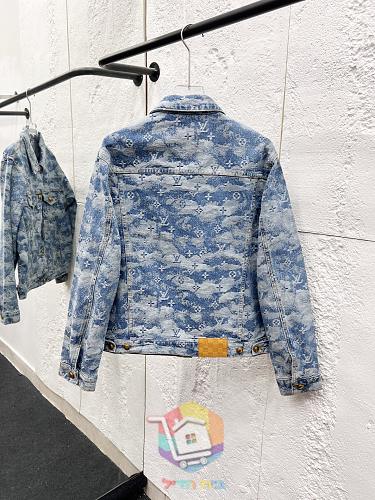Denim-Set Louis Vuitton in Monogram, Jacke und Hose 12