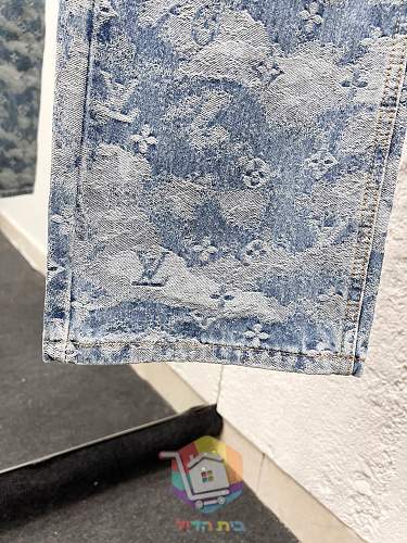 Denim-Set Louis Vuitton in Monogram, Jacke und Hose 14