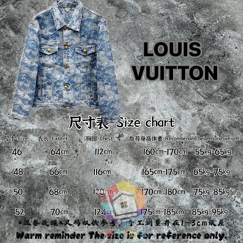 Denim-Set Louis Vuitton in Monogram, Jacke und Hose 24
