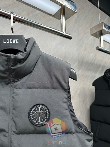 וסט פוך Canada Goose, שמנת, שחור 7