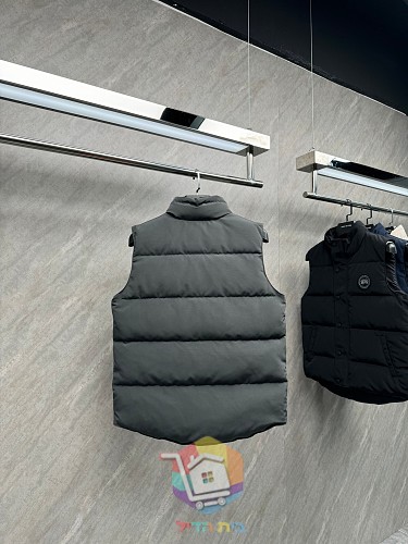 וסט פוך Canada Goose, שמנת, שחור 8