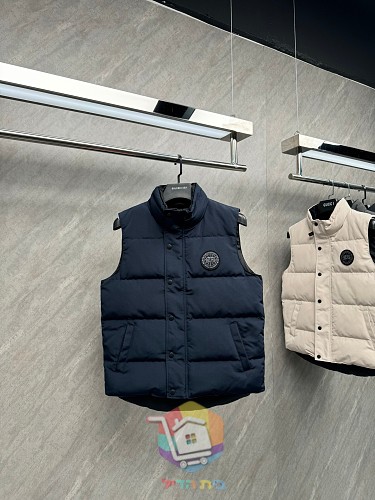 וסט פוך Canada Goose, שמנת, שחור 18