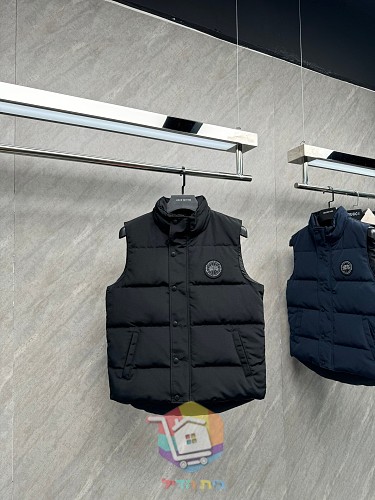 וסט פוך Canada Goose, שמנת, שחור 27
