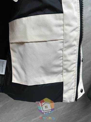 וסט פוך Canada Goose, שמנת, שחור 30