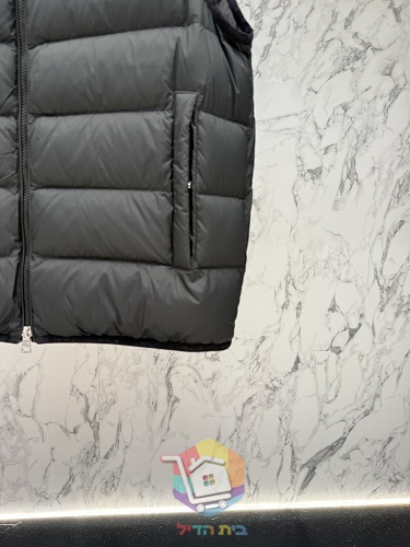 וסט פוך Moncler Contrin, שמנת, שחור 3