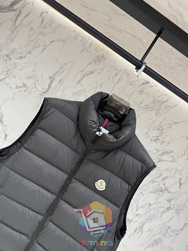וסט פוך Moncler Contrin, שמנת, שחור 6