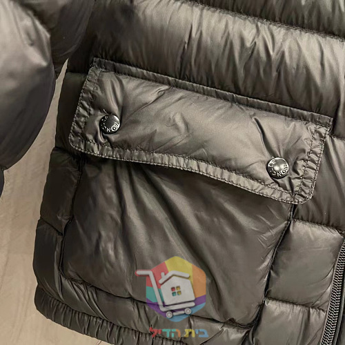 מעיל פוך קצר Moncler Lans לנשים, שחור, שמנת, ורוד 3