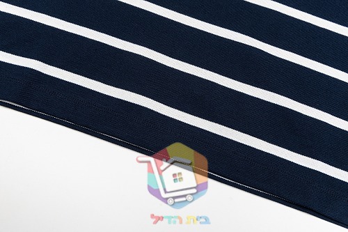 חולצת פולו Polo Ralph Lauren בפסים, כחול כהה ולבן 3
