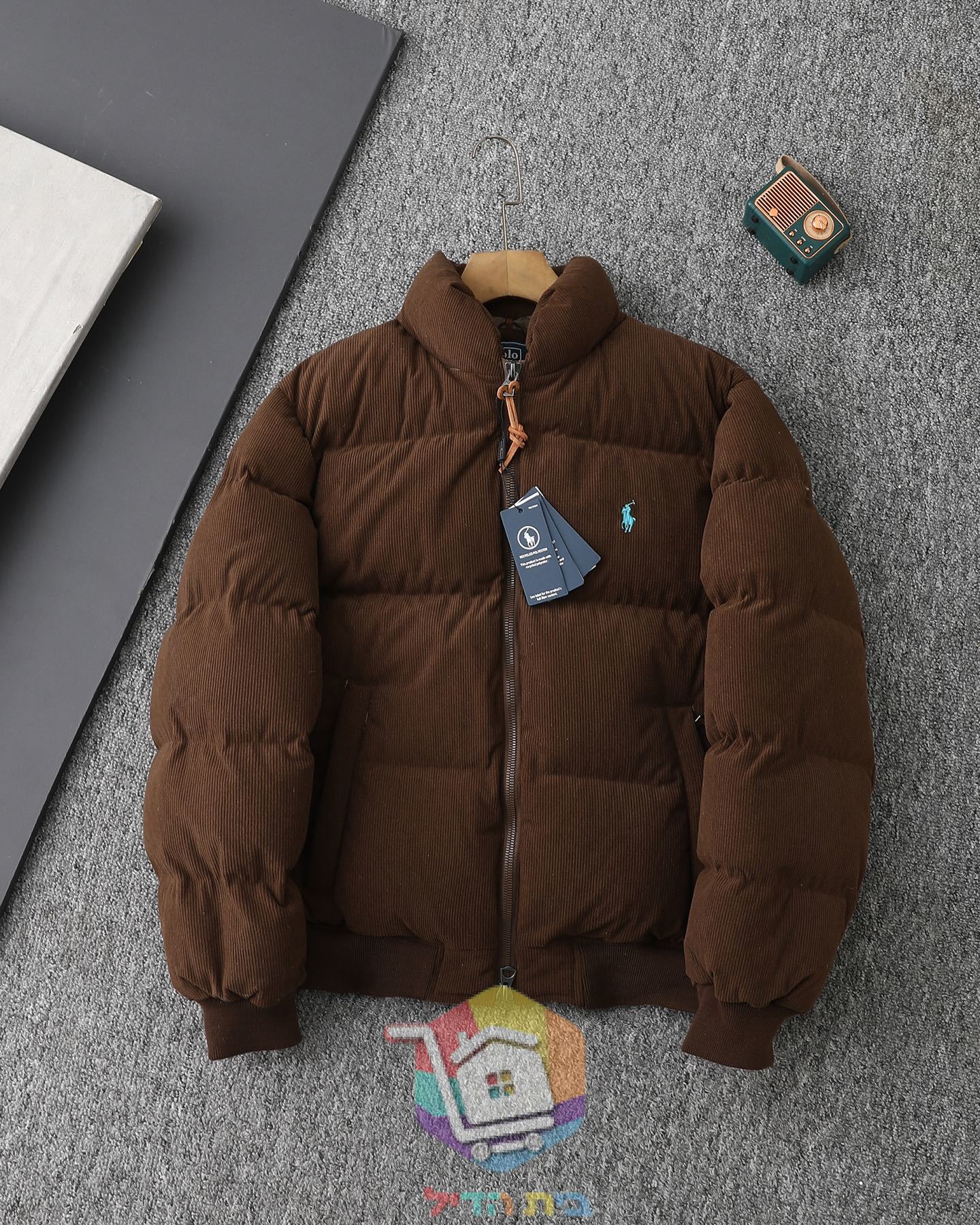 ז'קט פוך קורדרוי Polo Ralph Lauren Wyoming בארבעה גוונים