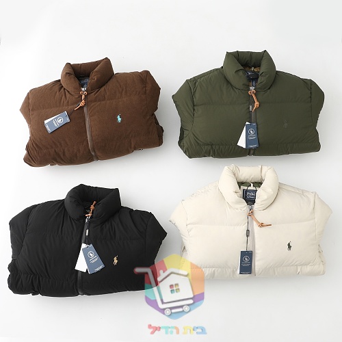 ז'קט פוך קורדרוי Polo Ralph Lauren Wyoming בארבעה גוונים 45