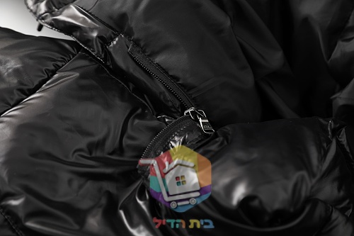 ז'קט פוך Polo Ralph Lauren Gorham מבריק שחור 4