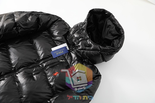 ז'קט פוך Polo Ralph Lauren Gorham מבריק שחור 16