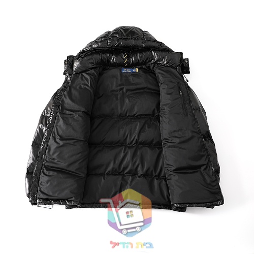 ז'קט פוך Polo Ralph Lauren Gorham מבריק שחור 17