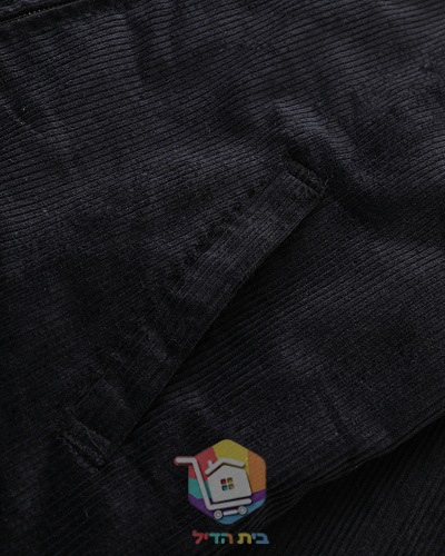 ז'קט קורדרוי Polo Ralph Lauren עם בטנה משובצת, שחור, חום 3